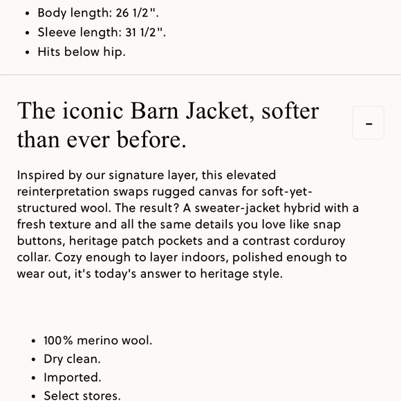 Jcrew Collection Barn Jacket Sweater Coat in Boiled Wool NWT - Picture 6 of 9